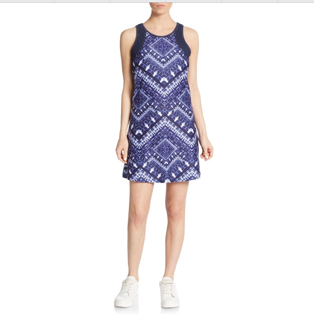 Nannette Lepore Play Batik Dress w/built in bra S